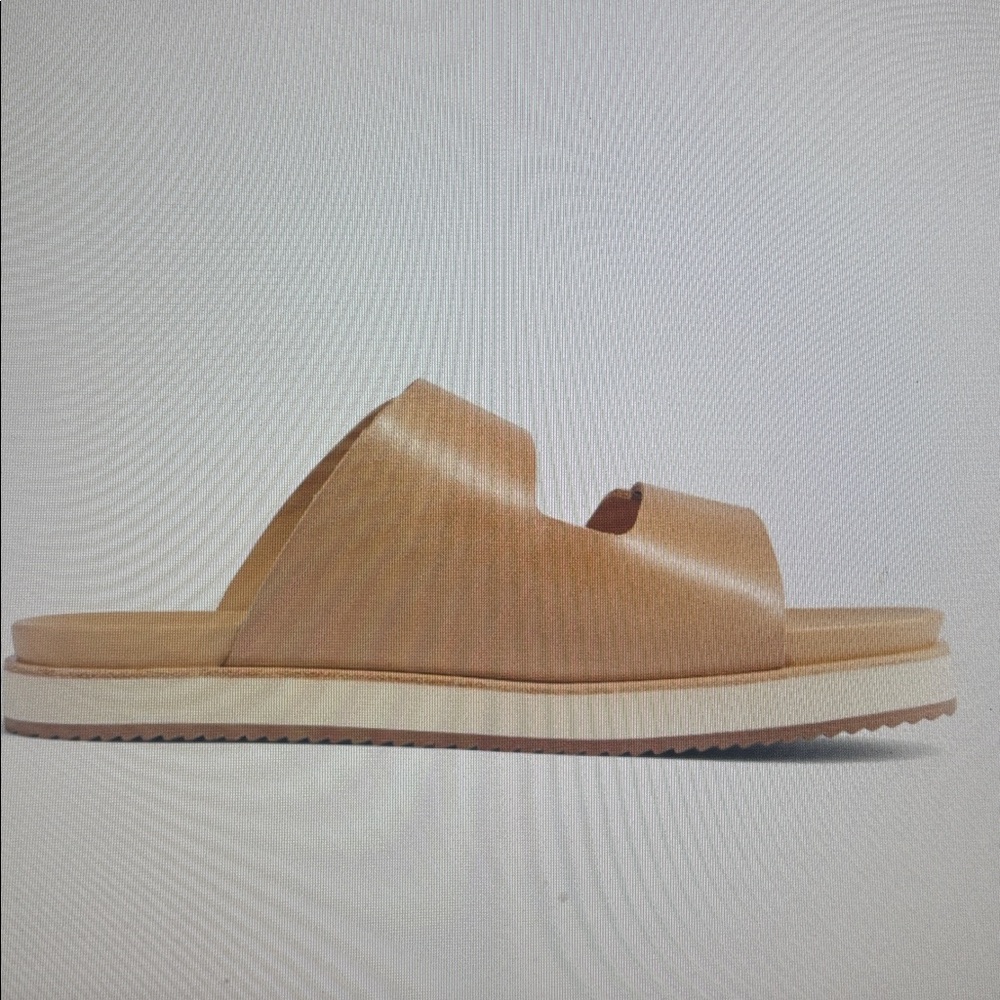 NWB Nisolo Womens Ella Go To Platform Sandal. Size 6.5. Color Almond - Picture 3 of 6
